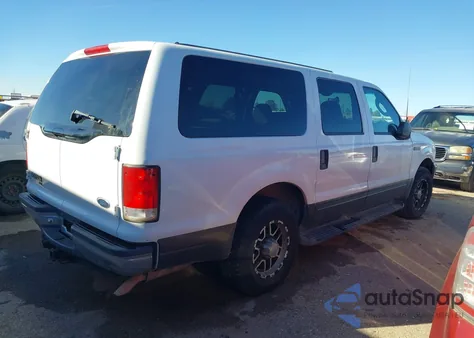 2003 Ford Excursion Xlt из США, поврежденный, VIN 1FMNU40L23EB57138